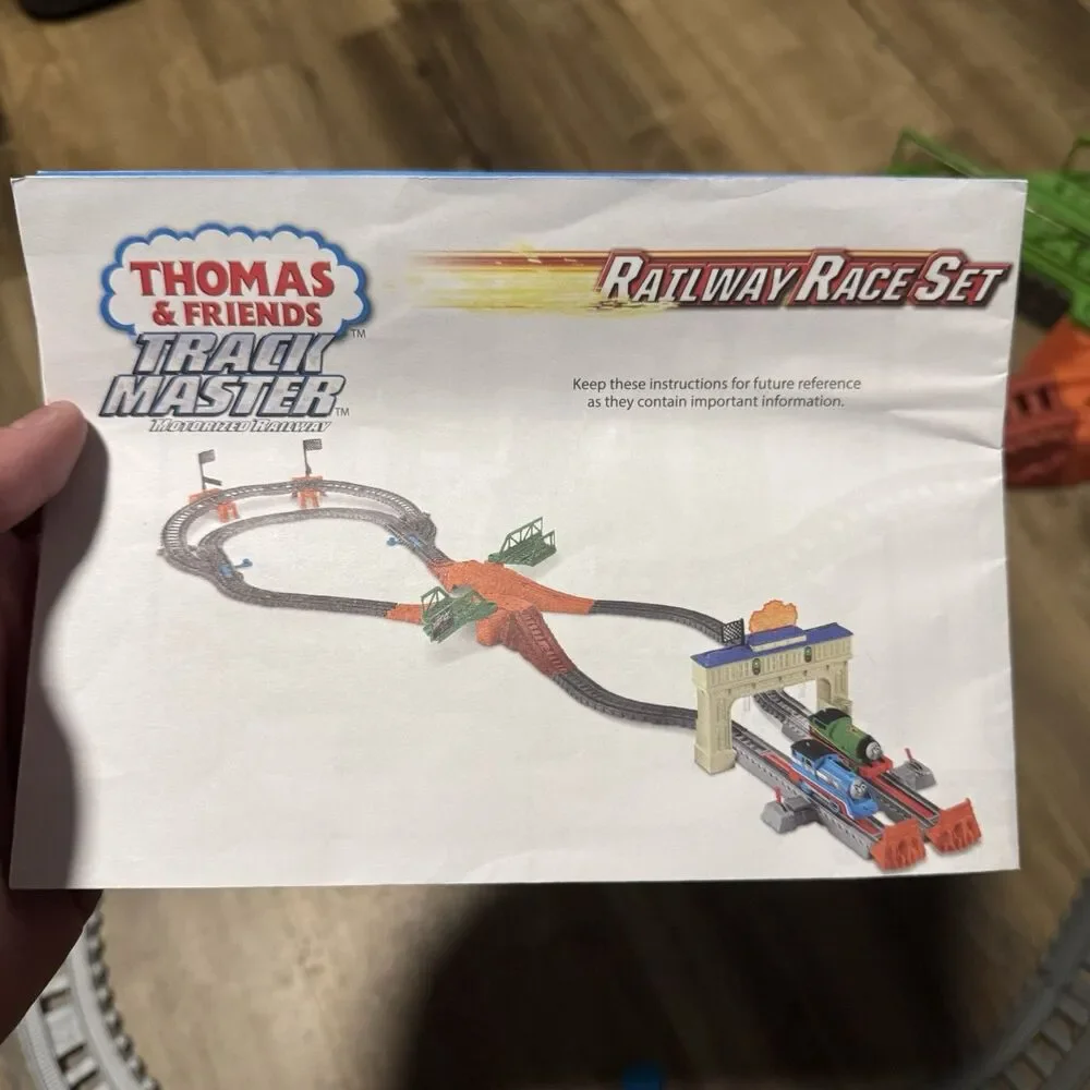 Parts Only THOMAS AND FRIENDS TRACKMASTER MOTORIZED RAILWAY Race Set Not Complet